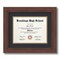 ArtToFrames 8.5x11 inch Diploma Frame - Framed with Black and Gold Mats, Comes with Regular Glass and Sawtooth Hanger for Wall Hanging (D-8.5x11)